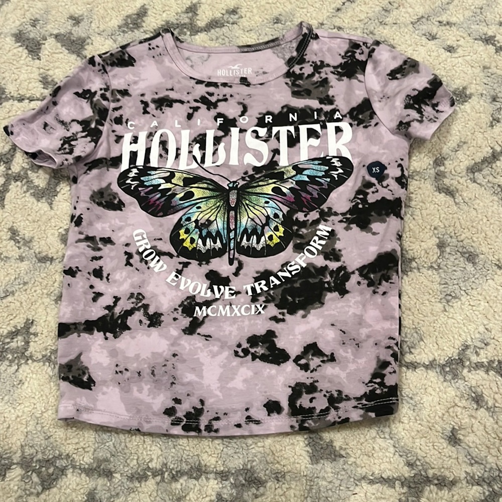 Tie dye butterfly top